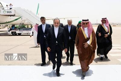 سفر وزیر امور خارجه به عربستان؛ عراقچی با بن فرحان دیدار کرد