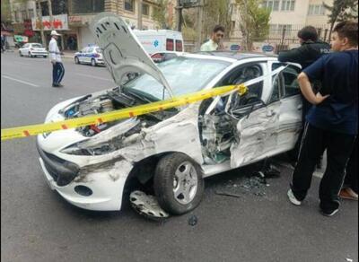 تصادف مرگبار در اتوبان شهید بابایی