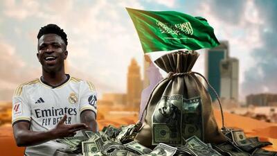 شکست پروژه فوتبالی سعودی ها با پیشنهاد وسوسه انگیز؛ وینیسیوس رد کرد!