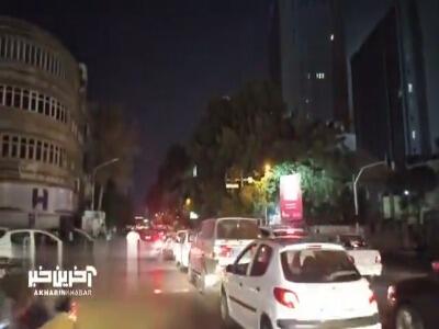 خاموشی چراغ راهنمایی و رانندگی برخی از تقاطع‌های تهران به دلیل کمبود برق