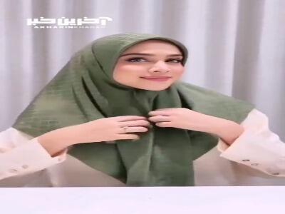روسری رو اینجوری استایل کن