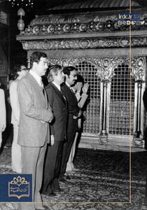 صدام به زیارت مشهد مقدس رفت و از مهمان نوازی ایرانیان تشکر کرد+ عکس و جزییات