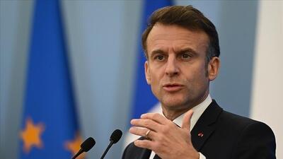 ماکرون پیشنهاد پوتین را «گام اول اما ناکافی» دانست