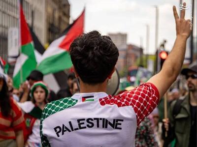 عکس/ تظاهرات حمایت از فلسطین در انگلیس