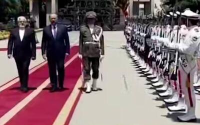فیلم/ استقبال رسمی عارف از نخست‌ وزیر ازبکستان