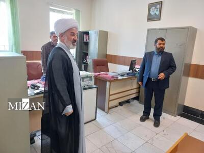 رئیس کل دادگستری خراسان شمالی از حوزه قضایی شیروان کرد