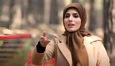 عکس جذاب طاهره سریال «لحظه گرگ‌و‌میش»