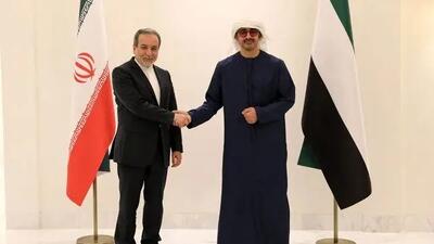 عراقچی با همتای اماراتی در ابوظبی دیدار کرد + عکس