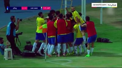 گل اول صنعت نفت به پیکان +فیلم