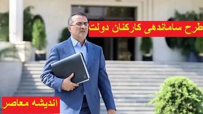 آخرین خبر از تاریخ جدید اجرای طرح ساماندهی کارکنان دولت در ۲۳ اردیبهشت ۱۴۰۴ اندیشه معاصر