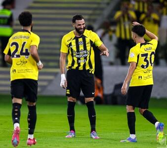 بنزما، الاتحاد را به یک‌قدمی قهرمانی رساند