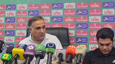 دین محمدی سرمربی پیکان: کار بازیکنان نفت آبادان اشتباه بود، حق به حقدار می رسد