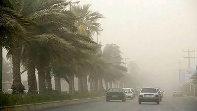 کاهش کیفیت هوا در غرب و جنوب غرب کشور با ورود توده گردوخاک از عراق و عربستان