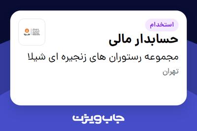 استخدام حسابدار مالی در مجموعه رستوران های زنجیره ای شیلا
