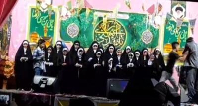 ببینید | بازداشت عامل حمله به مجری مراسم جشن مردمی امام رضا(ع) در نجف‌آباد اصفهان