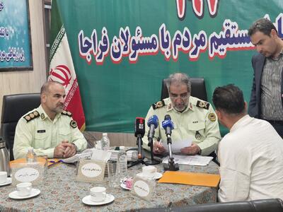 ارتباط مستقیم شهروندان با فرمانده انتظامی تهران بزرگ