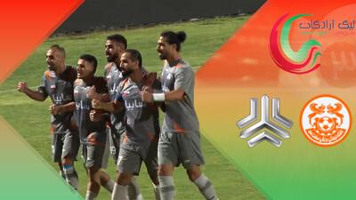 خلاصه بازی مس کرمان 0 - سایپا 1 - پارس فوتبال