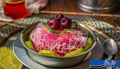 طرز تهیه فالوده شیرازی به روشی ساده در خانه