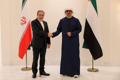 دیدار وزیران خارجه ایران و امارات در ابوظبی