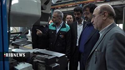 بازدید استاندار قم از چهار واحد صنعتی شهرک صنعتی محمودآباد و پیگیری مشکلات آنان