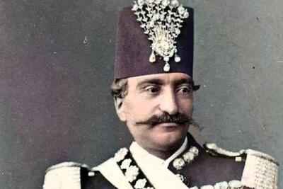 کره جواهرنشان ناصرالدین شاه با هزاران الماس