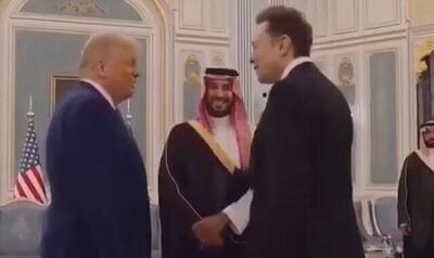 دیدار ایلان ماسک با بن سلمان در عربستان