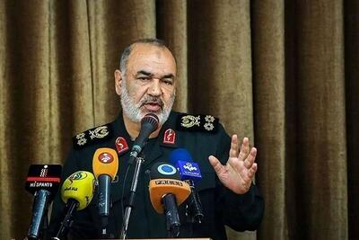 فرمانده کل سپاه به اسرائیل پیام داد