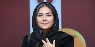 ست جذاب هدی زین‌العابدین با کلاه و یقه‌اسکی زرشکی مورد توجه قرار گرفت - چی بپوشم
