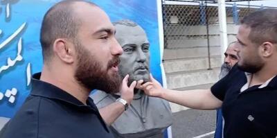 دلخوری امیرحسین زارع از مجسمه‌اش؛ نصبش نکنید شبیه مغول‌هاست!