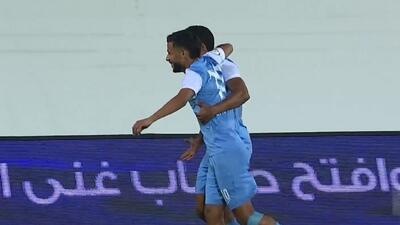 گل دوم الاتحاد کلبا به عجمان (پاس گل مهدی قایدی)