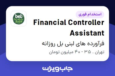 استخدام Financial Controller Assistant در فرآورده های لبنی بل روزانه