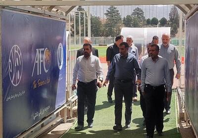 بازدید ۲ نماینده مجلس از زیرساخت‌های مجموعه ورزشی تختی - پارس فوتبال