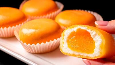 طرز تهیه موچی کم کالری با پرتقال و شیر برای کاهش وزن