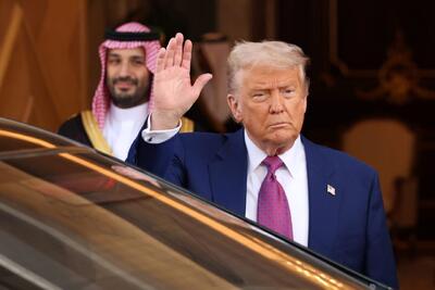 ببینید | ترامپ در لحظات خداحافظی از بن سلمان رقص معروف خود را انجام نداد
