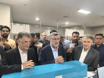 افتتاح مرکز اورژانس جدید بیمارستان طالقانی کرمانشاه باحضور وزیر بهداشت