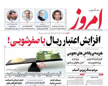 صفحه اول روزنامه های اقتصادی ۲۴ اردیبهشت ۱۴۰۴