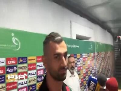 سردار دورسون: بازی سختی برای ما بود  از دقیقه ۱ تا ۹۰ تیم برتر زمین بودیم