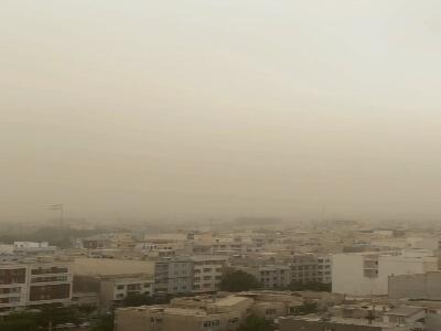 طوفان و گردوخاک به تهران رسید