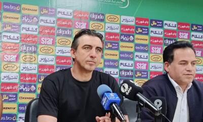 اخراج بازیکن موحب شکست تیم ما شد/هدف ماندن در لیگ بود
