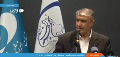 رئیس سازمان انرژی اتمی: ایران فعالیت پنهانی هسته‌ای ندارد