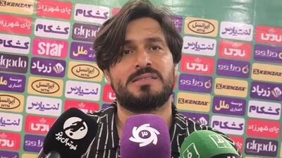 صحبتهای سعید دقیقی بعد از بازی خیبر مقابل مس رفسنجان