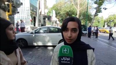 بانوی استقلالی: بازی مساوی می‌شود، ولی انشاالله ببازیم!