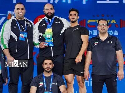 تیم ملی وزنه‌برداری ایران نایب قهرمان آسیا شد
