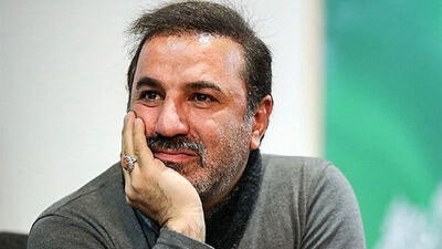 علی سلیمانی بازیگر در کنار همسر و دخترش