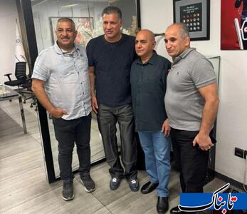 دایی و پرستویی در یک قاب؛ دیدار اسطوره‌ها!