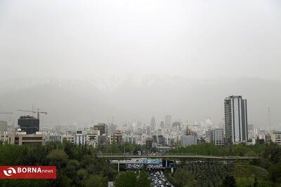 کیفیت هوای ناسالم پایتخت برای گروه‌های حساس