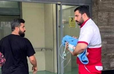 نجات نوزاد ۶ ماهه از خفگی در پایگاه امداد قائم‌شهر