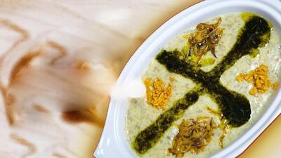 طرز تهیه آش ماست شیرازی خوشمزه و سنتی