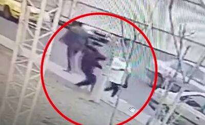فیلم/ سرقت وحشیانه موبایل از دختر جوان در اسلامشهر