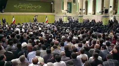 روایتی از دیدار معلمان سراسر کشور با رهبر انقلاب + فیلم
